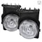 Spec-D Tuning 2003-2006 GMC SIERRA 1500 / 2500 / 2500HD FOG LIGHTS WITH CLEAR LENS, PK  2 LF-SIE03C-HZ - alternate 1